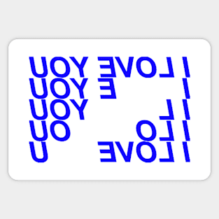 I Love You ∆∆∆ Aesthetic Design Sticker